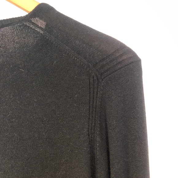 SOLD! Gianfranco Ferre Studio black cashmere/silk cardigan - Picture 3 of 7